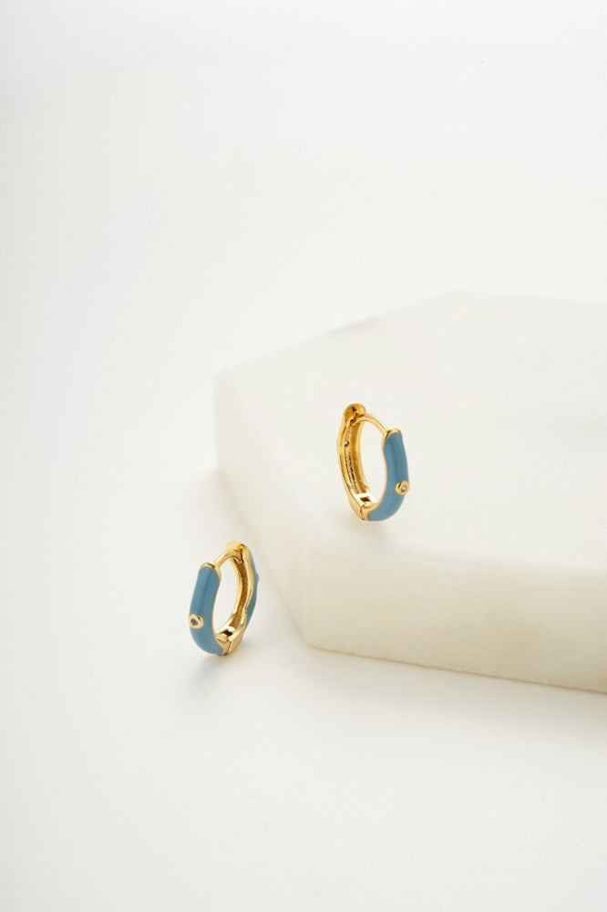 Brighton Huggie - Blue / Gold