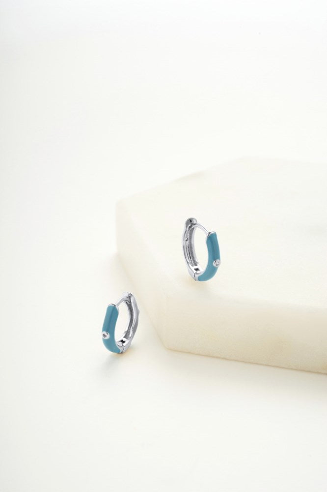 Brighton Huggie - Blue / Silver