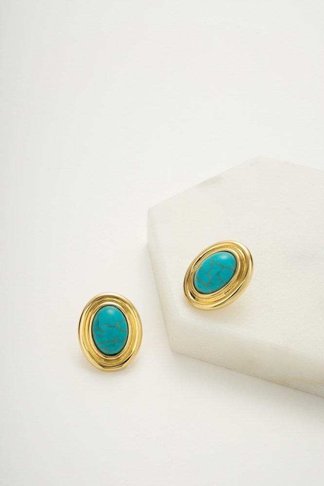 Amara Earrings - Gold