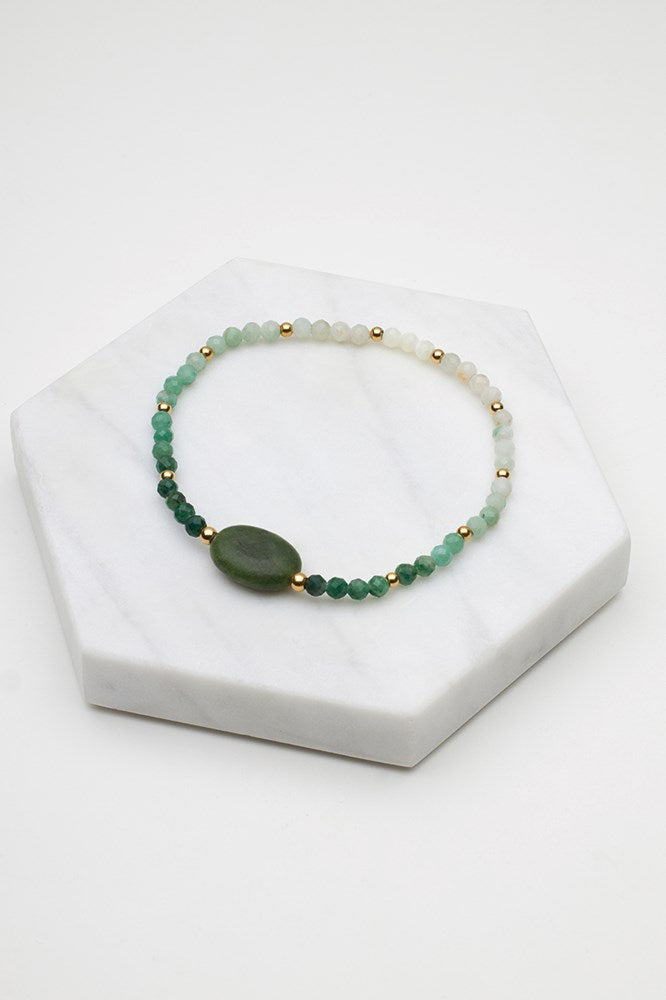 Pia Bracelet - Olive
