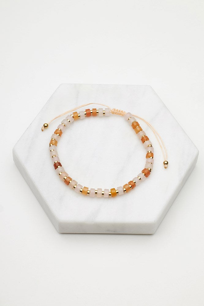 Ava Bracelet - Blush
