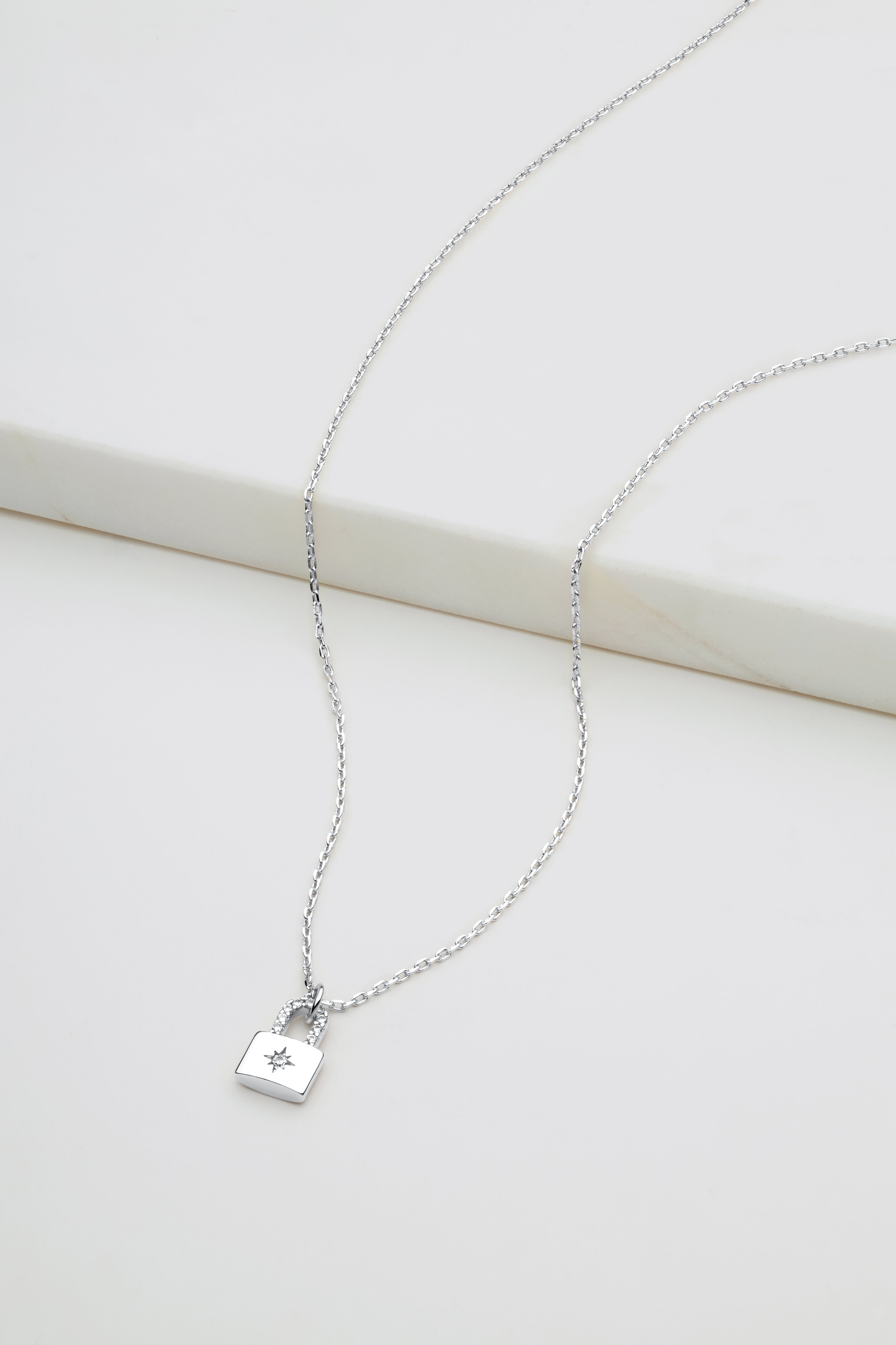 Locket Necklace - Silver