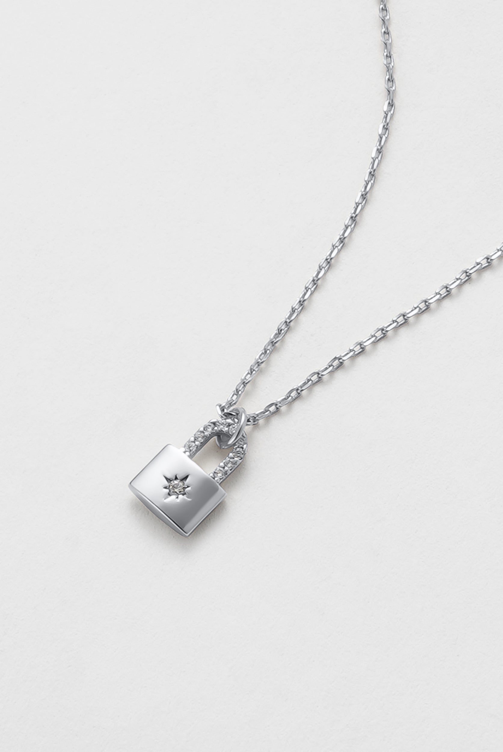 Locket Necklace - Silver