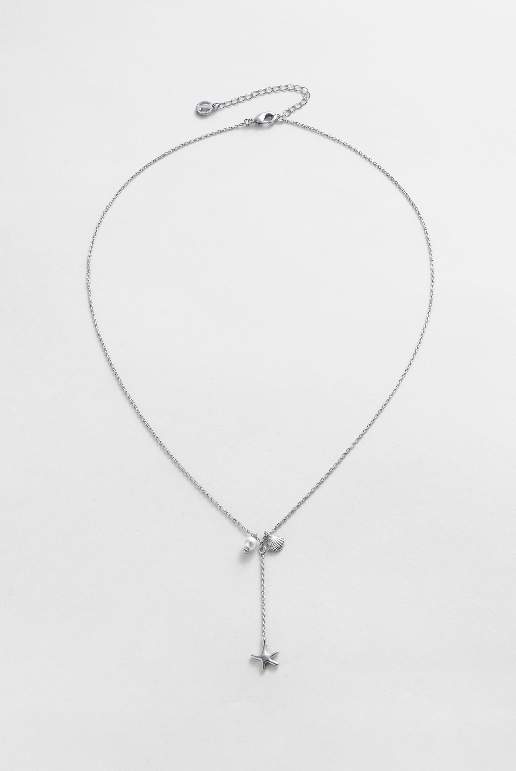 Starfish Necklace - Silver