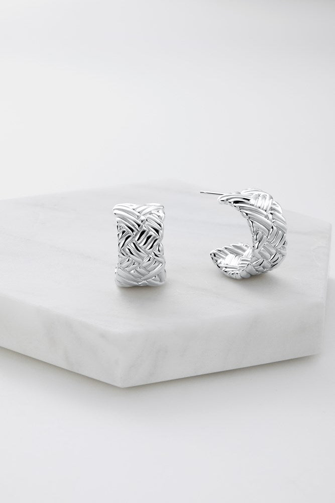 Maisy Hoop - Silver