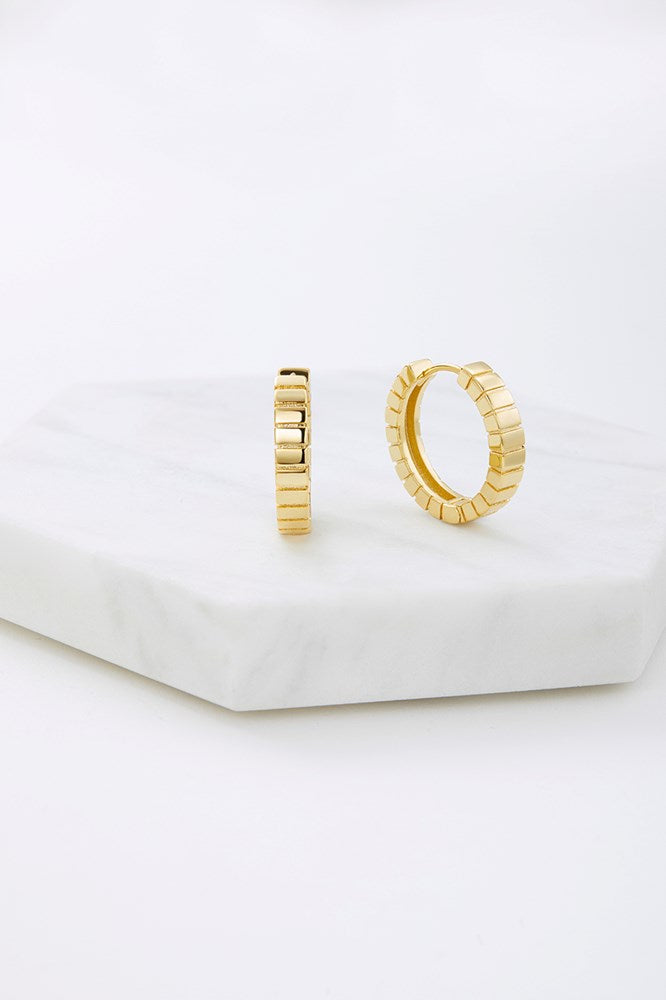 Willow Hoop - Gold