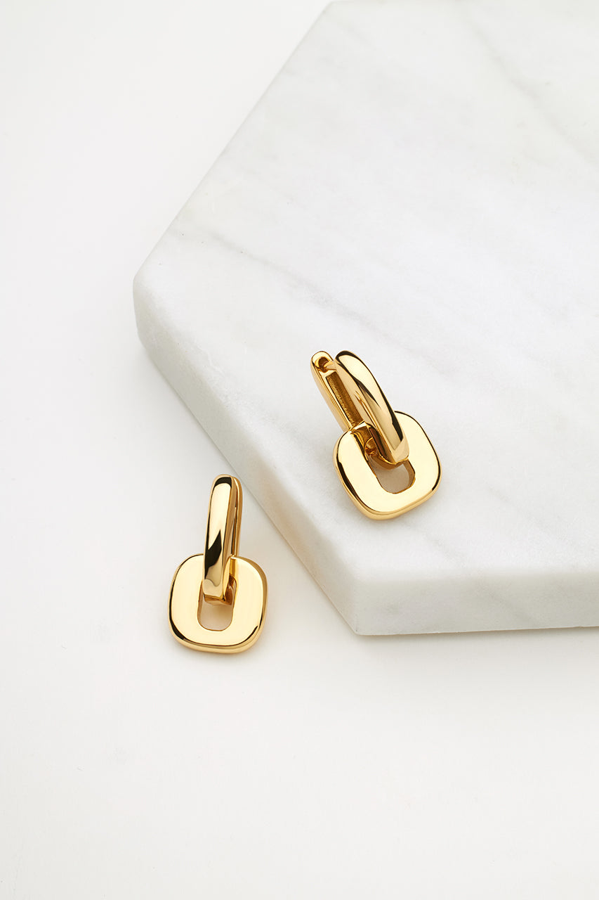 Gold Ella Earring — Zafino Australia (1 of 3)