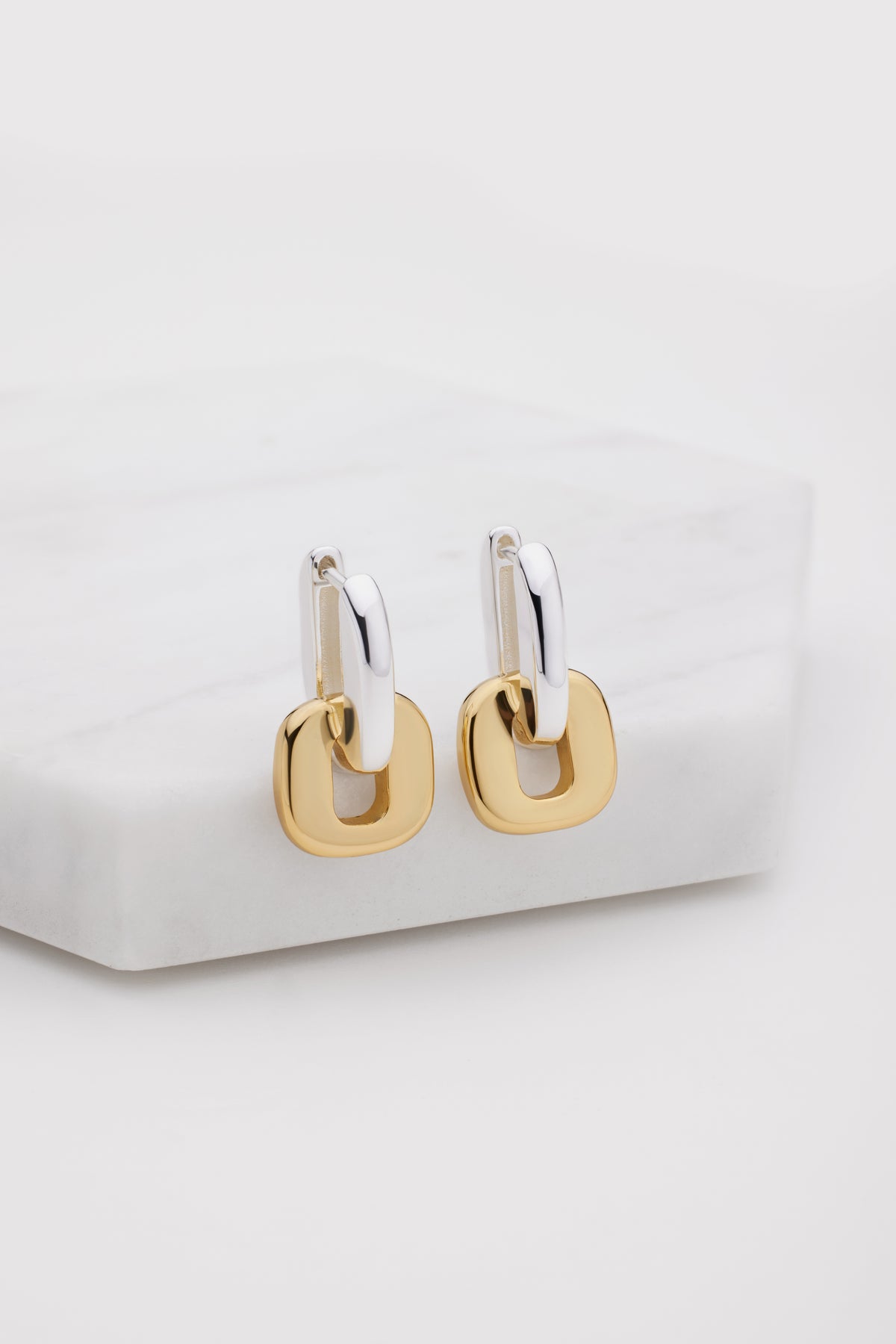 Gold Ella Earring - Gold/Silver — Zafino Australia (6 of 7)