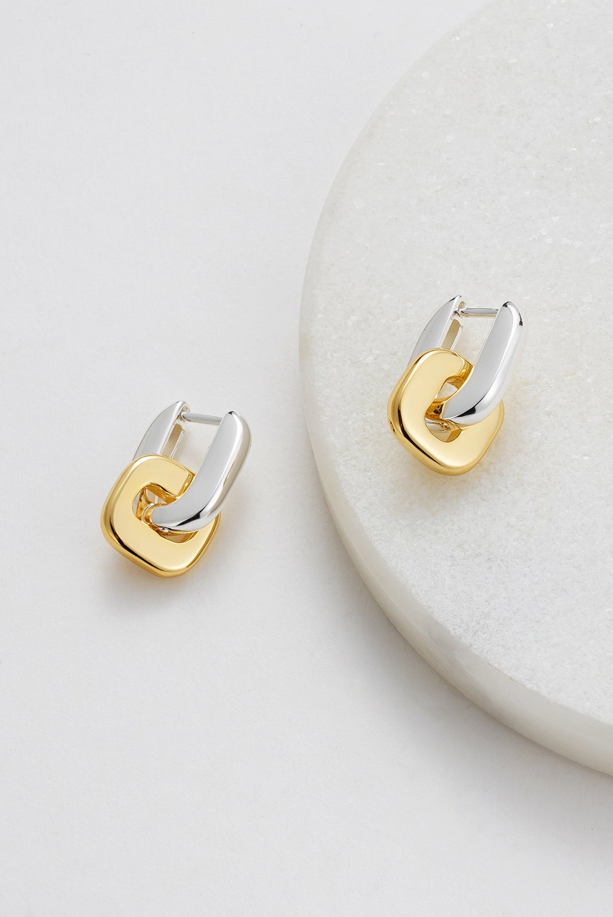 Gold Ella Earring - Gold/Silver — Zafino Australia (7 of 7)