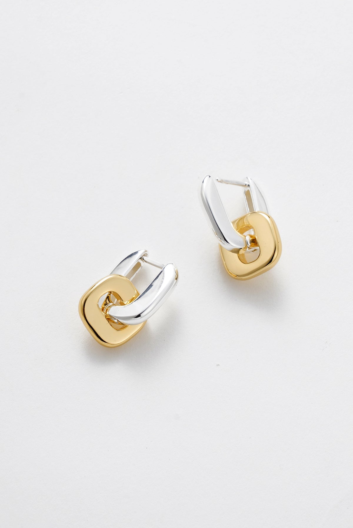 Gold Ella Earring - Gold/Silver — Zafino Australia (1 of 7)