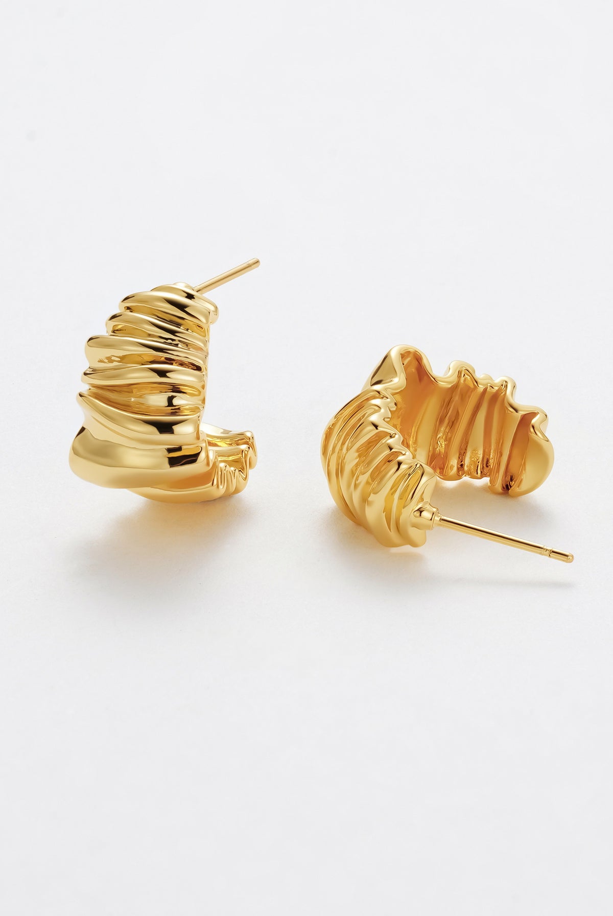Gold Lottie Earring — Zafino Australia (1 of 6)