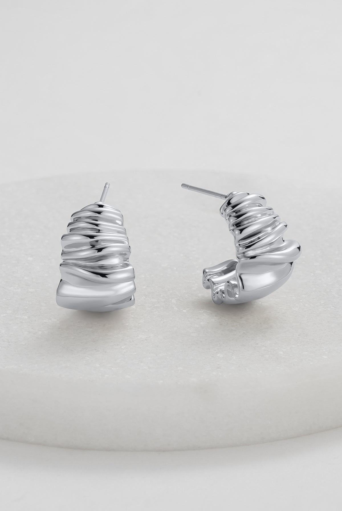 Silver Lottie Earring — Zafino Australia (3 of 6)