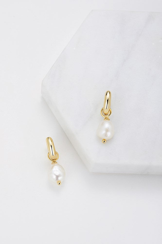 Charlie Mini Hoop - Gold