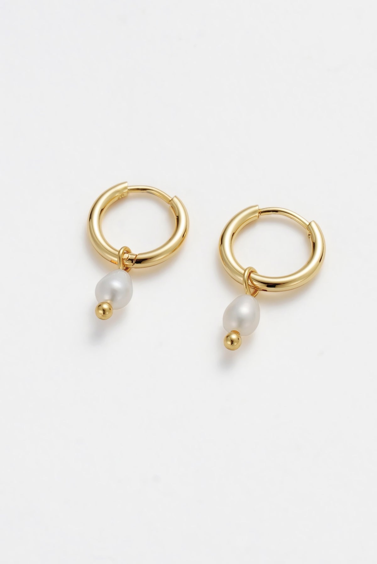 Gold Heidi Hoop — Zafino Australia (1 of 5)
