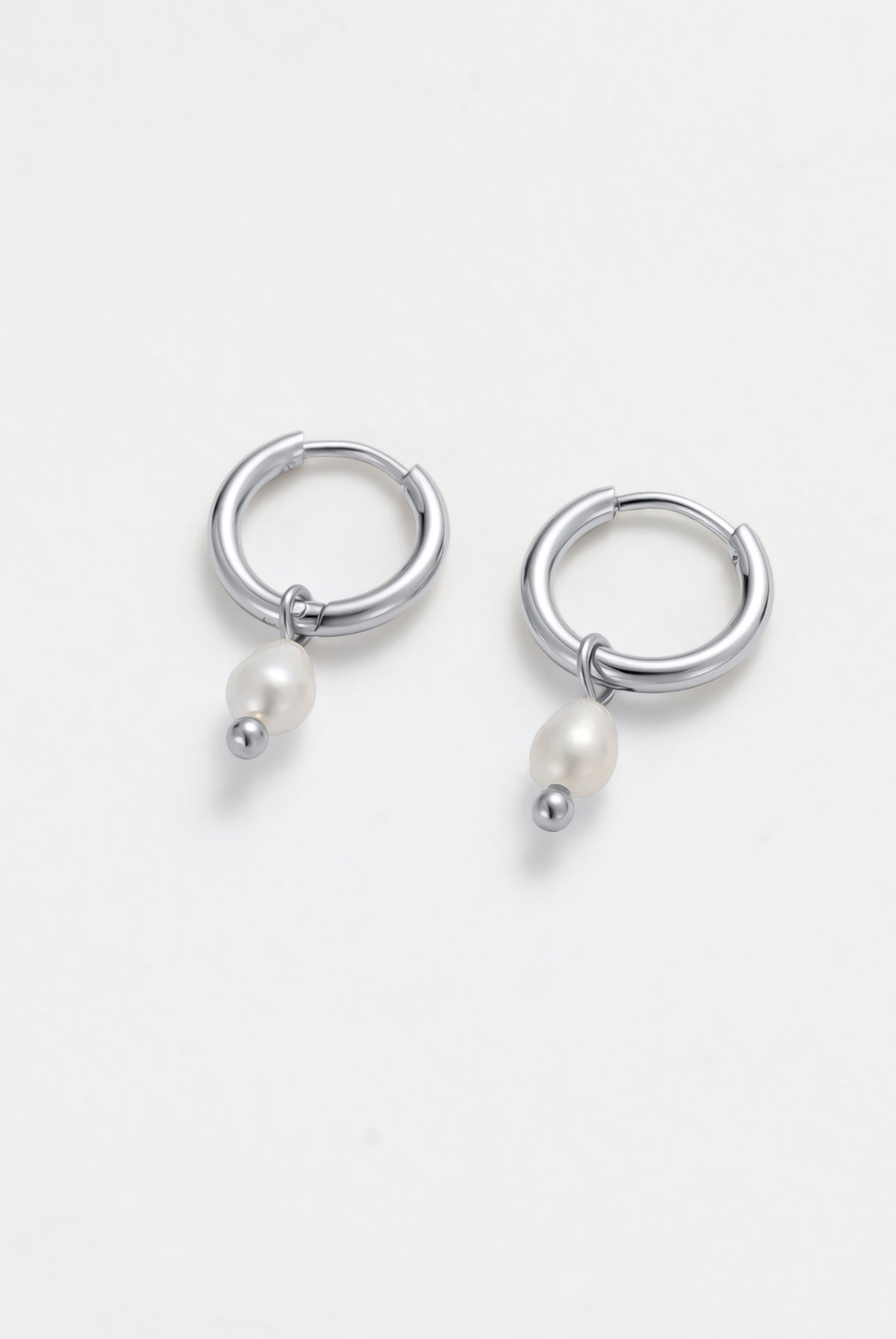 Silver Heidi Hoop — Zafino Australia (1 of 4)