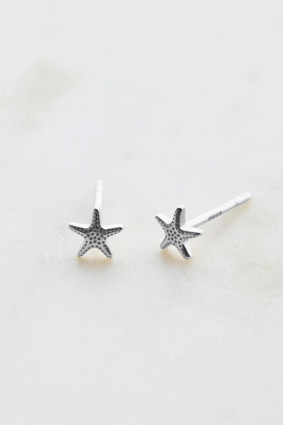 Starfish Stud Earring - 925 Silver