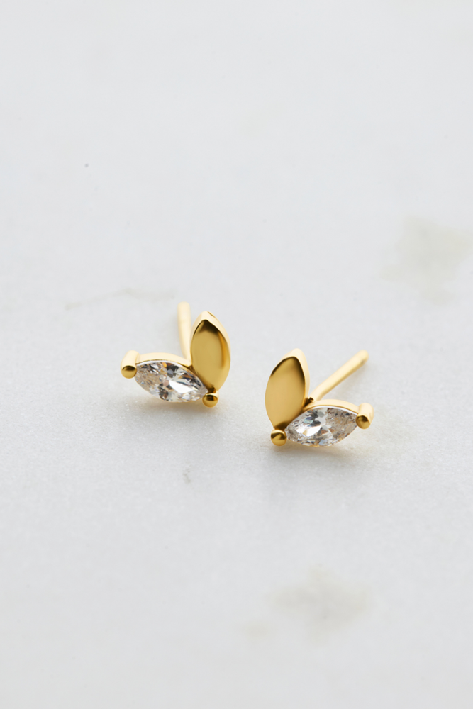Sienna Stud Earring - Gold
