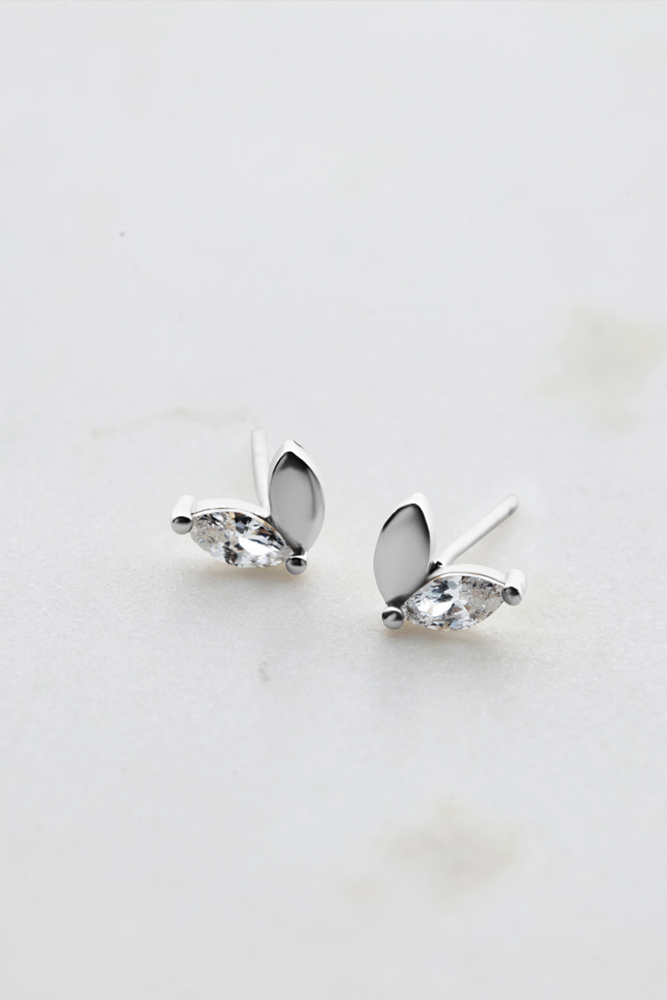 Sienna Stud Earring - 925 Silver
