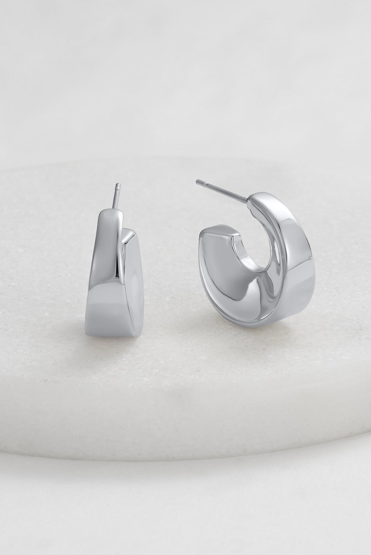 Silver Harper Hoop — Zafino Australia (6 of 6)