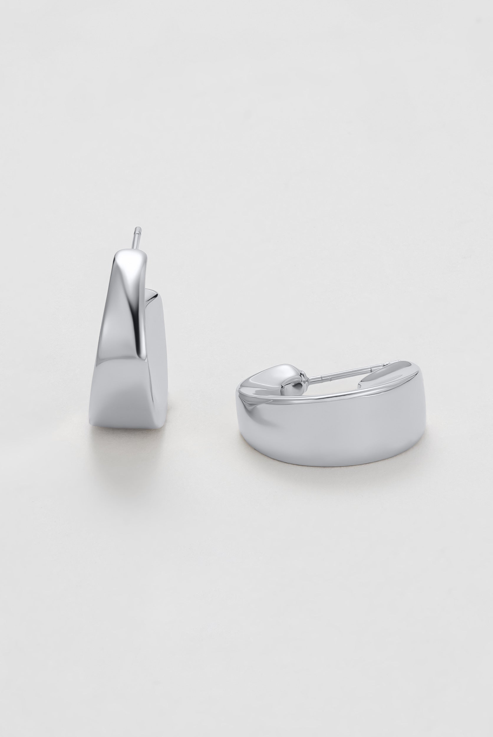 Harper Hoop - Silver