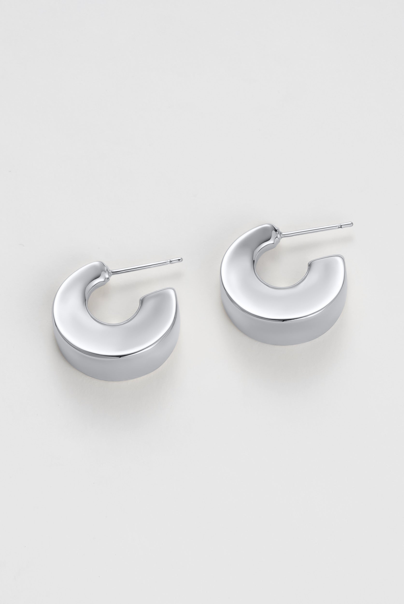Harper Hoop - Silver