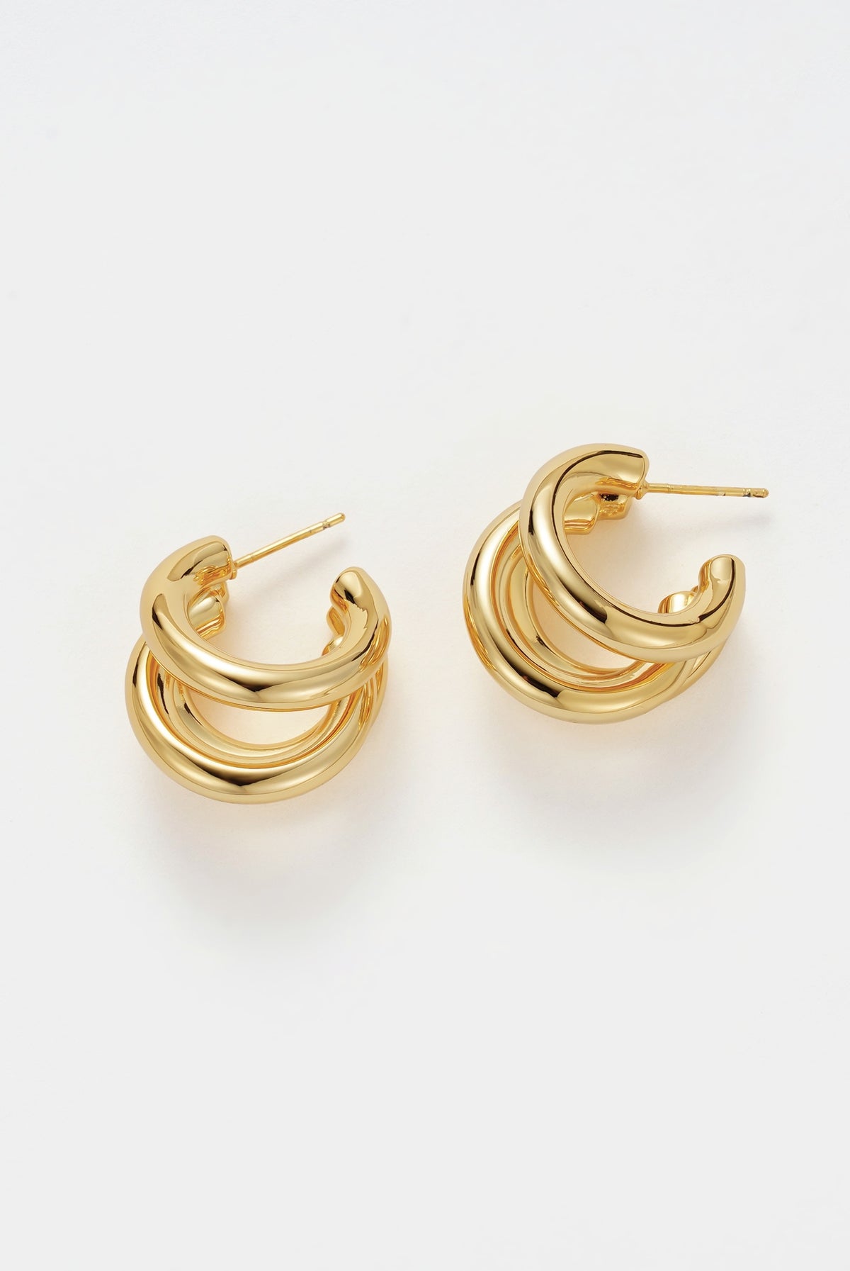 Gold Indie Hoop — Zafino Australia (3 of 5)