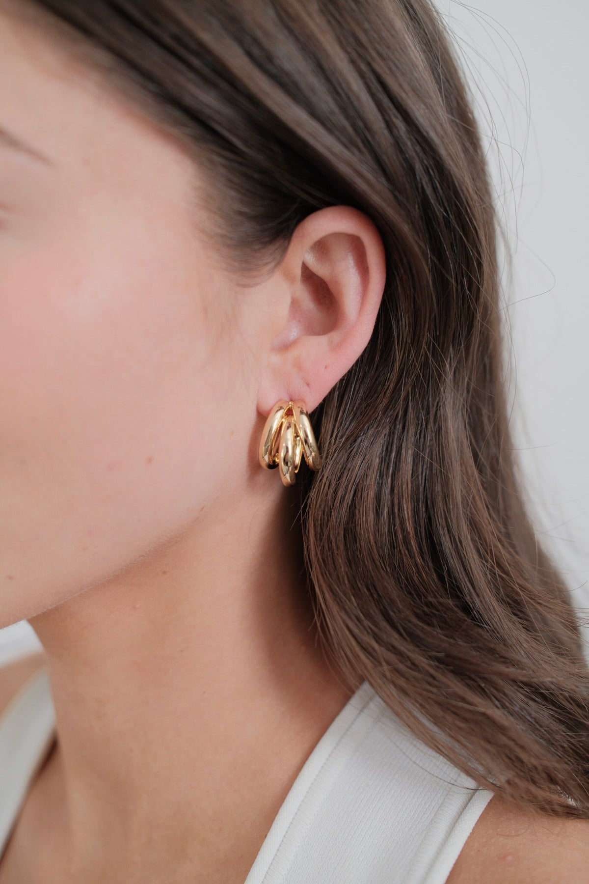 Gold Indie Hoop — Zafino Australia (2 of 5)