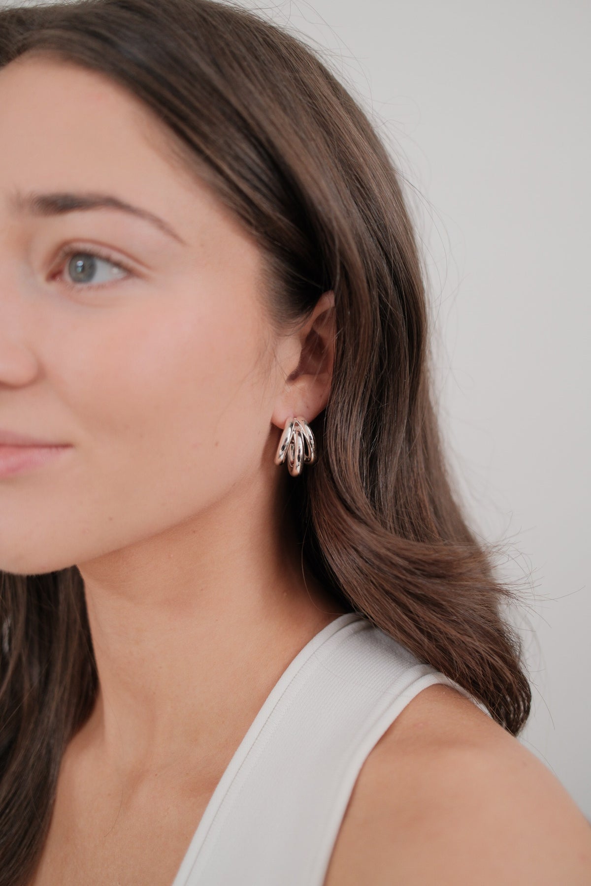 Silver Indie Hoop — Zafino Australia (4 of 6)