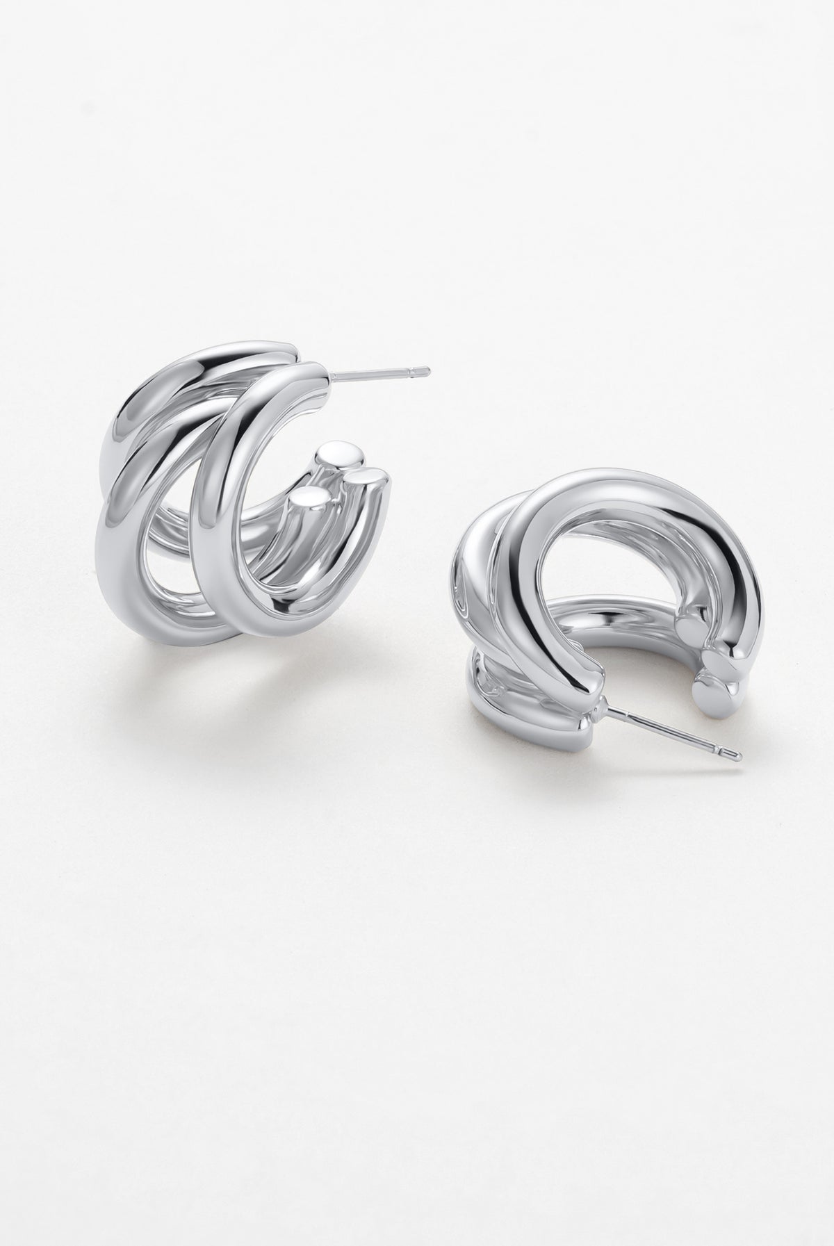 Silver Indie Hoop — Zafino Australia (6 of 6)