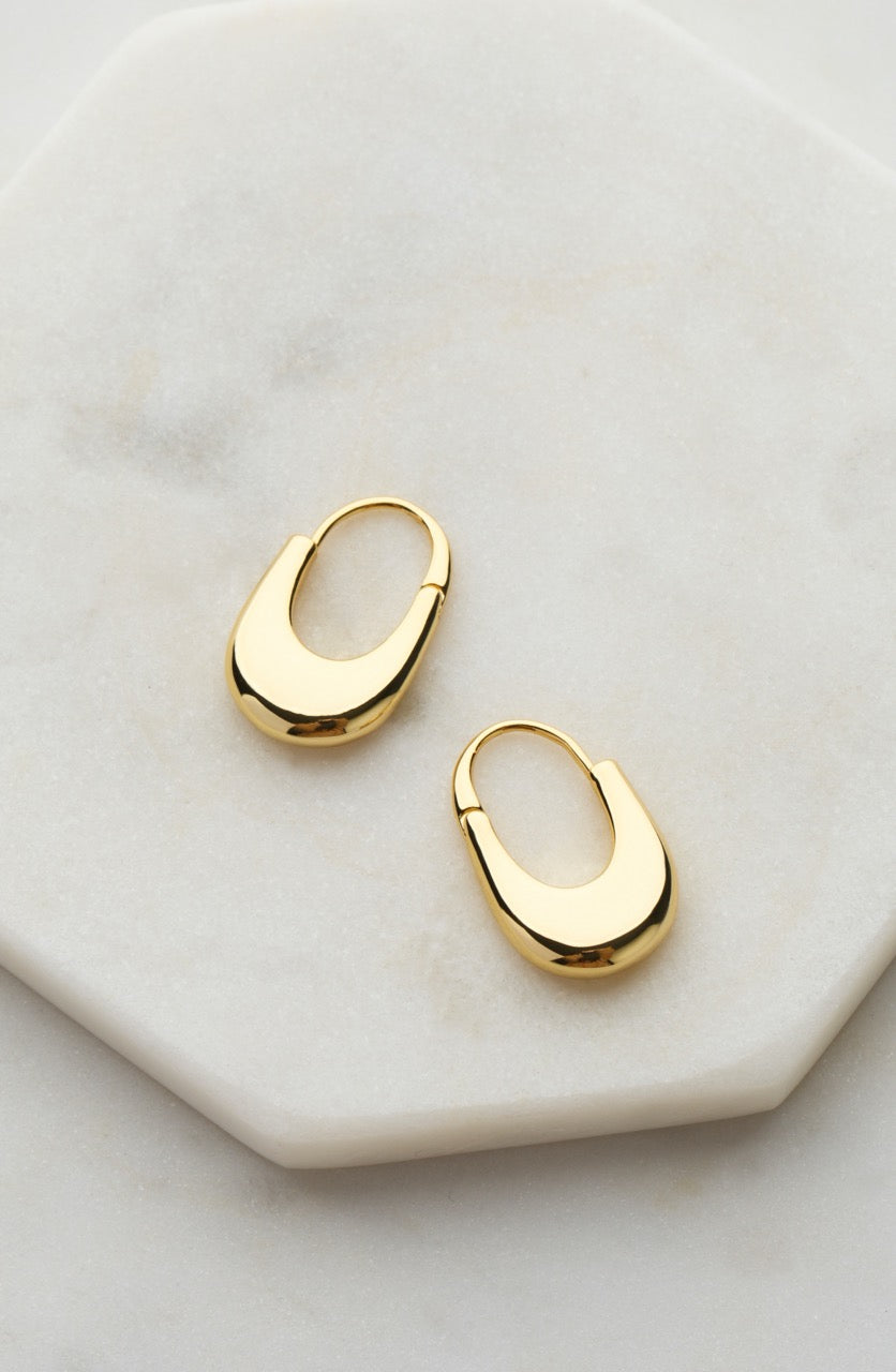 Sienna Hoop - Gold