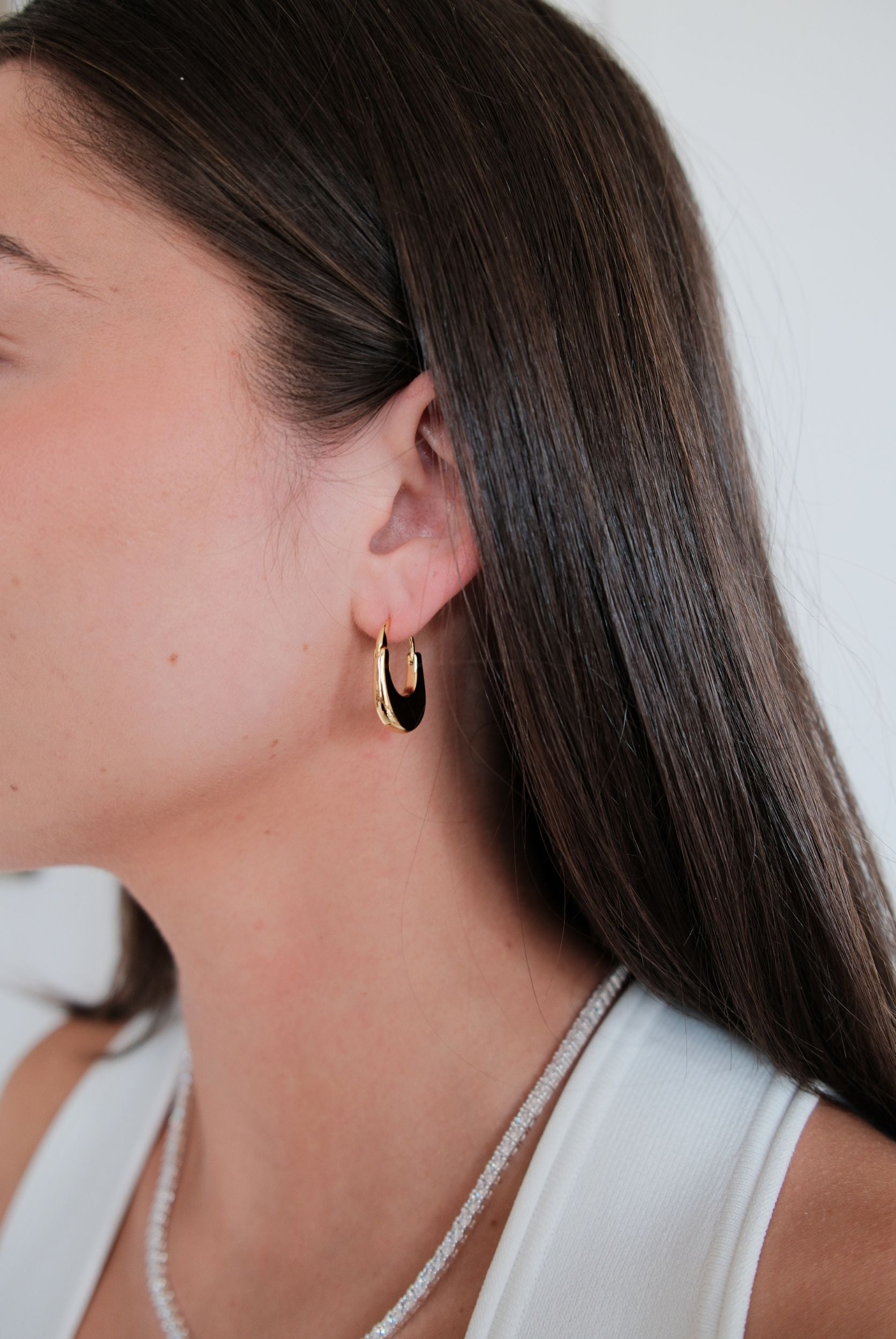 Sienna Hoop - Gold