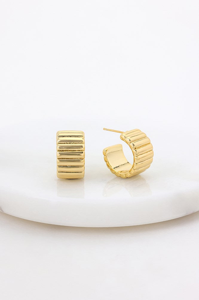 Harlow Hoop - Gold