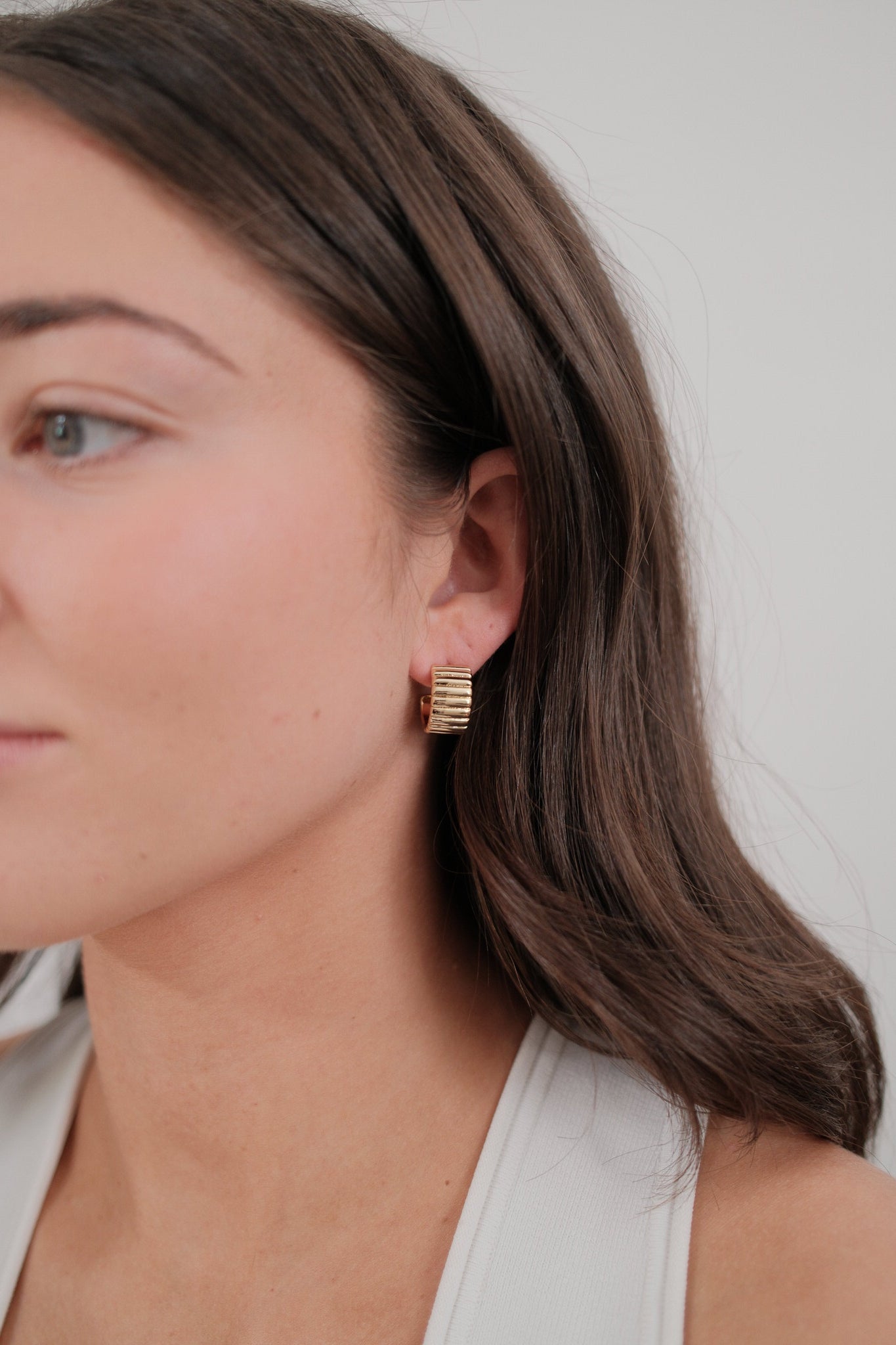 Harlow Hoop - Gold