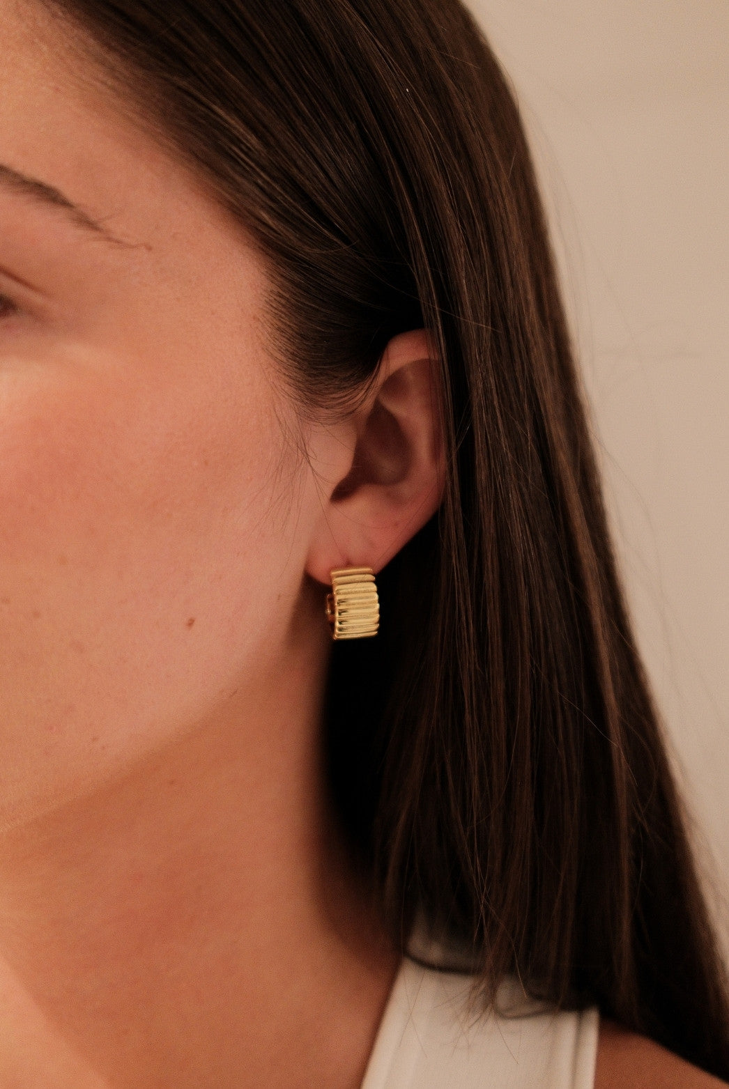 Harlow Hoop - Gold