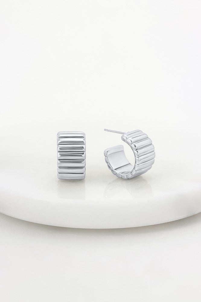 Harlow Hoop - Silver