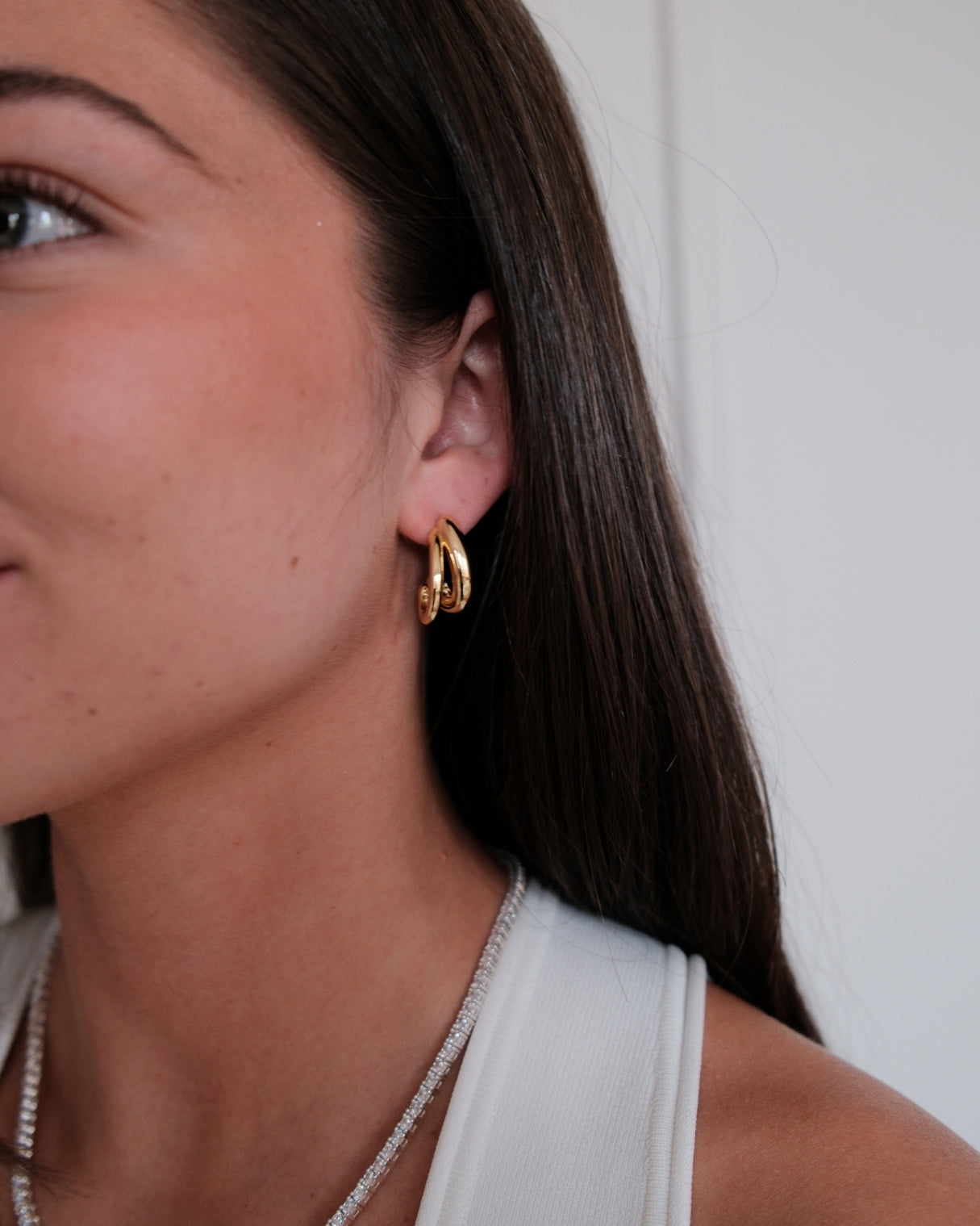 Aria Hoop - Gold