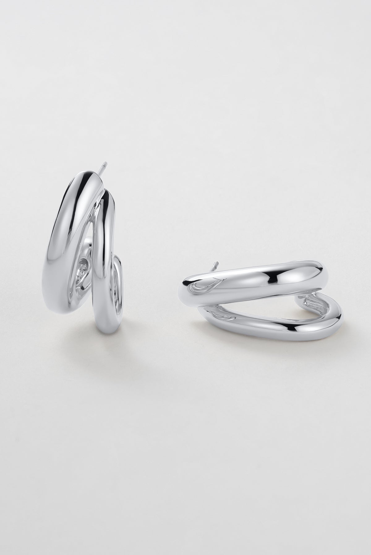 Silver Aria Hoop — Zafino Australia (1 of 5)