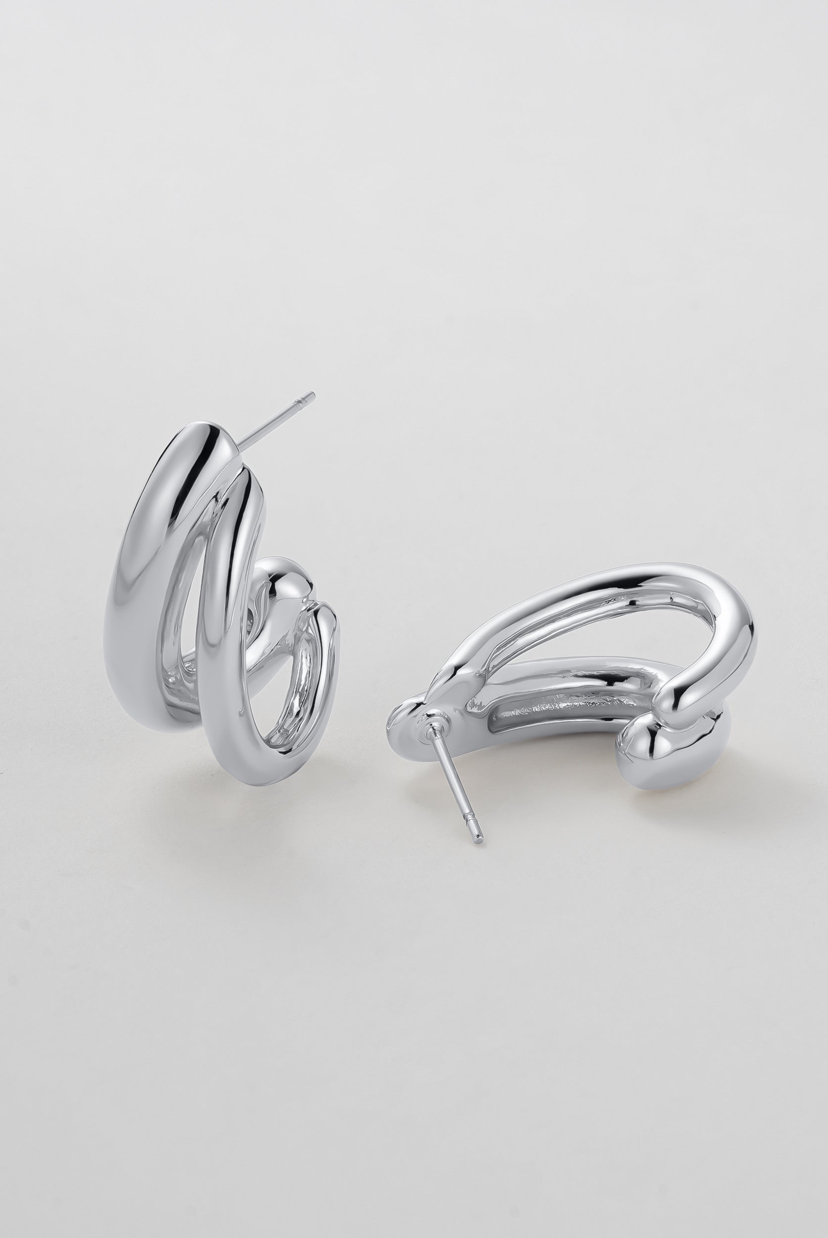 Aria Hoop - Silver