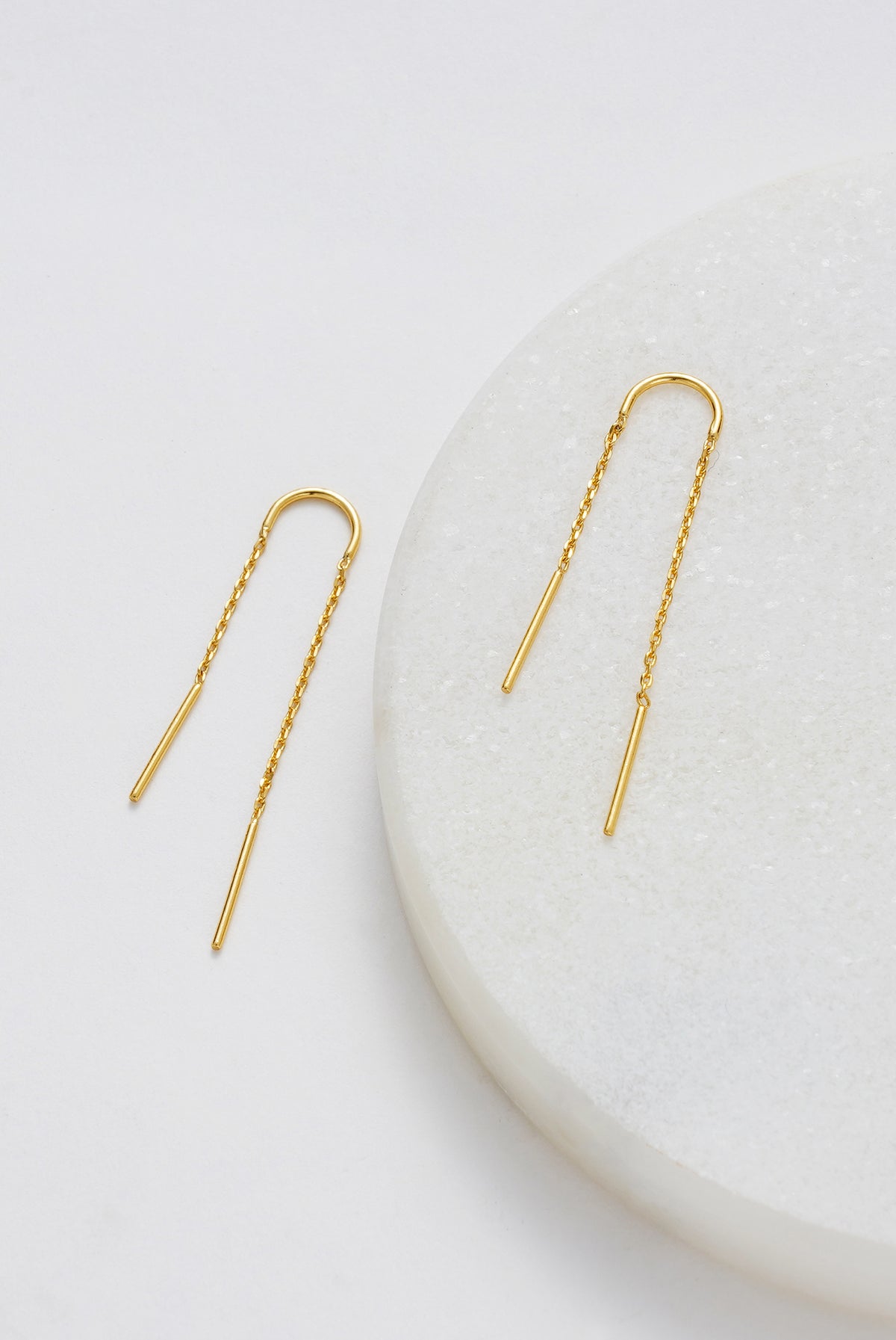 Gold Ivy thread Earring — Zafino Australia (3 of 4)