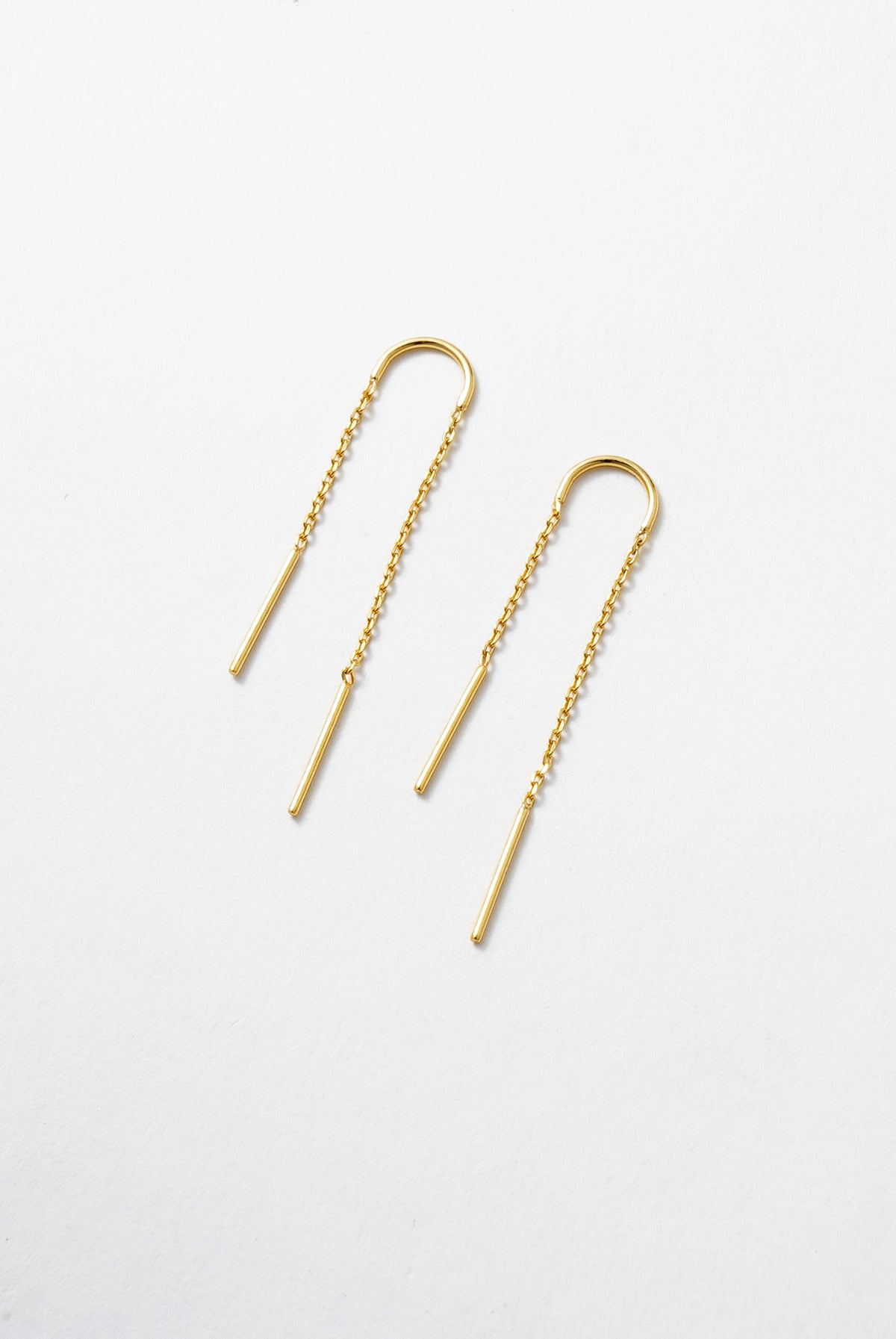 Gold Ivy thread Earring — Zafino Australia (1 of 4)