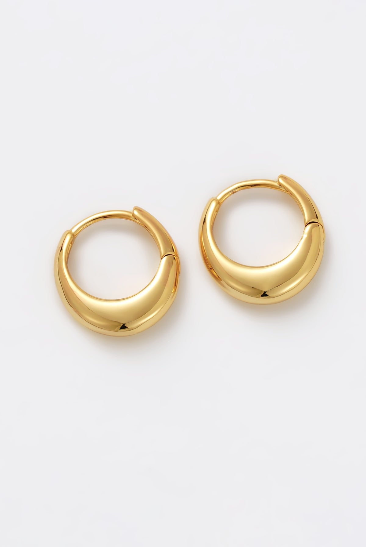 Gold Cleo Hoop Gold - Small — Zafino Australia (3 of 5)