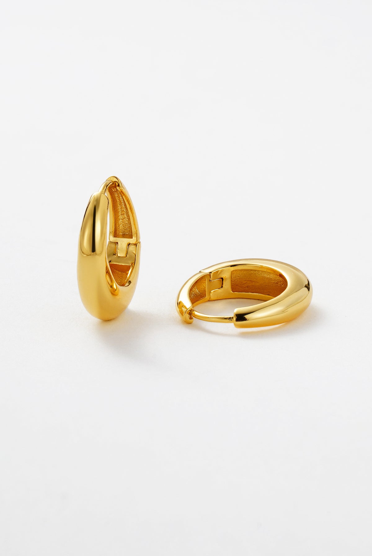 Gold Cleo Hoop Gold - Small — Zafino Australia (1 of 5)
