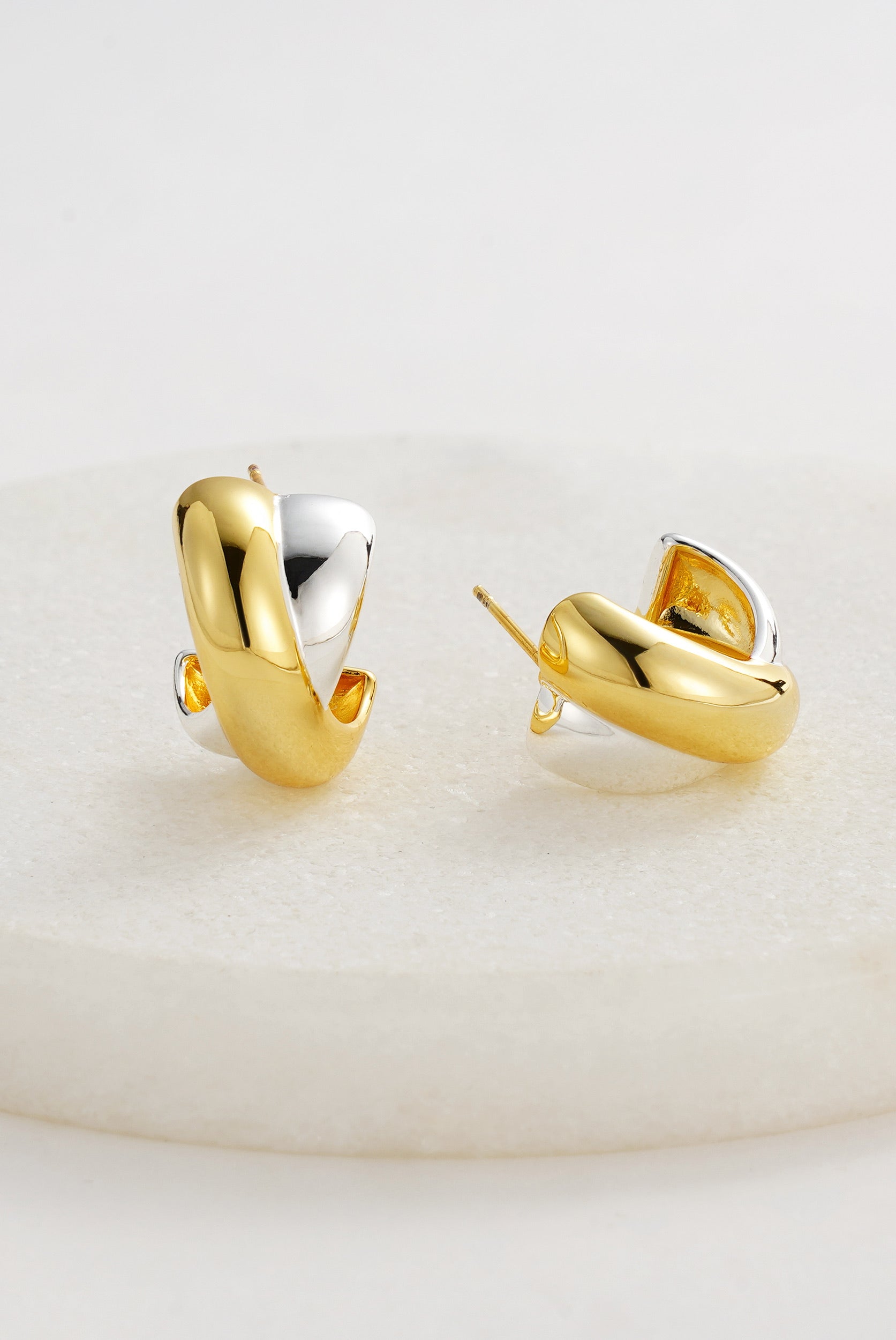 Freya Hoop - Gold/Silver