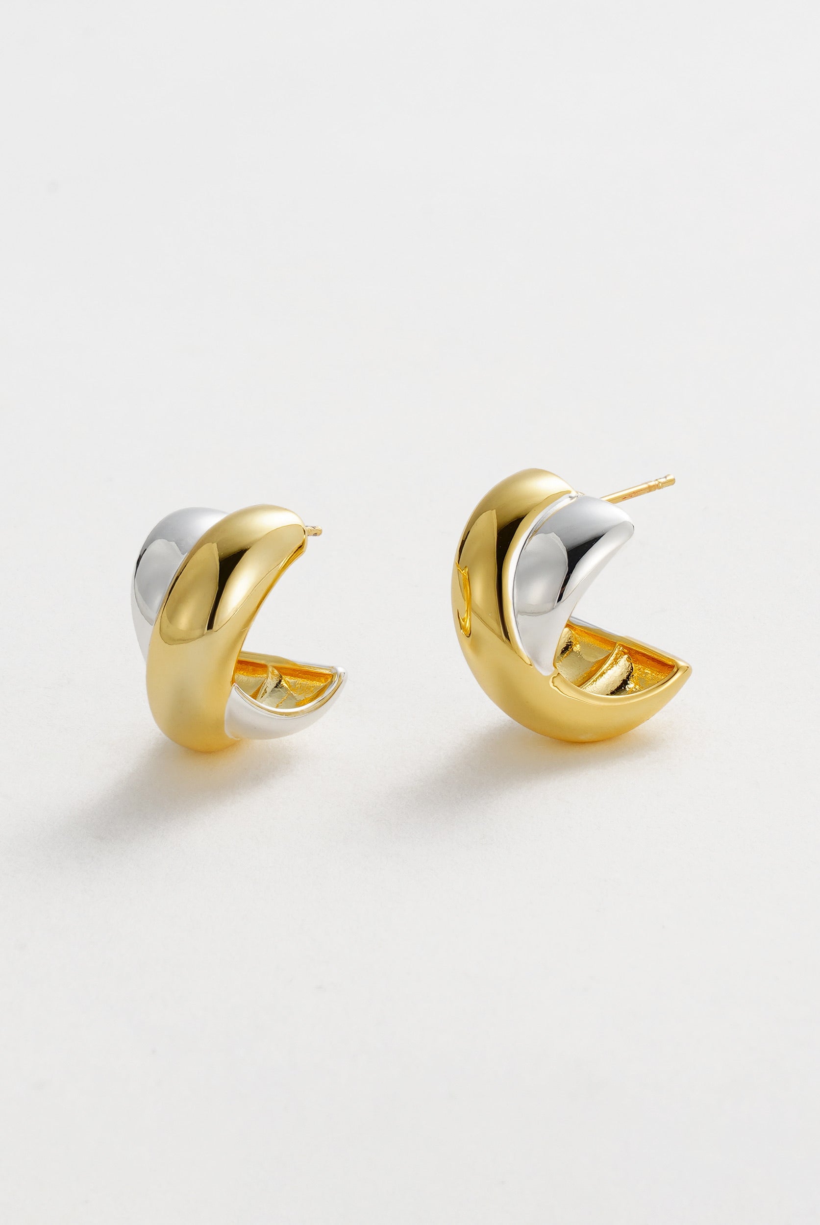 Freya Hoop - Gold/Silver