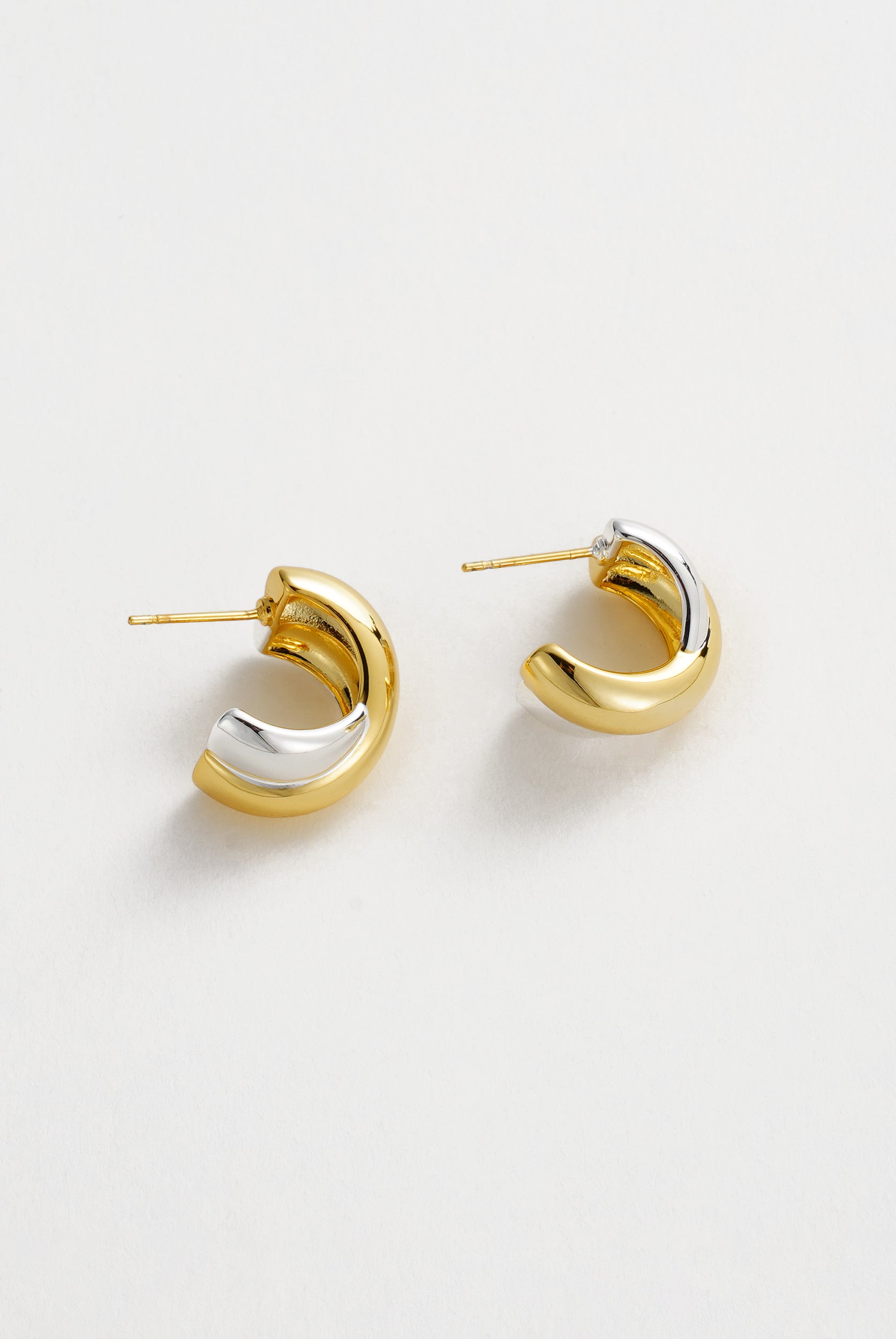 Freya Hoop - Gold/Silver
