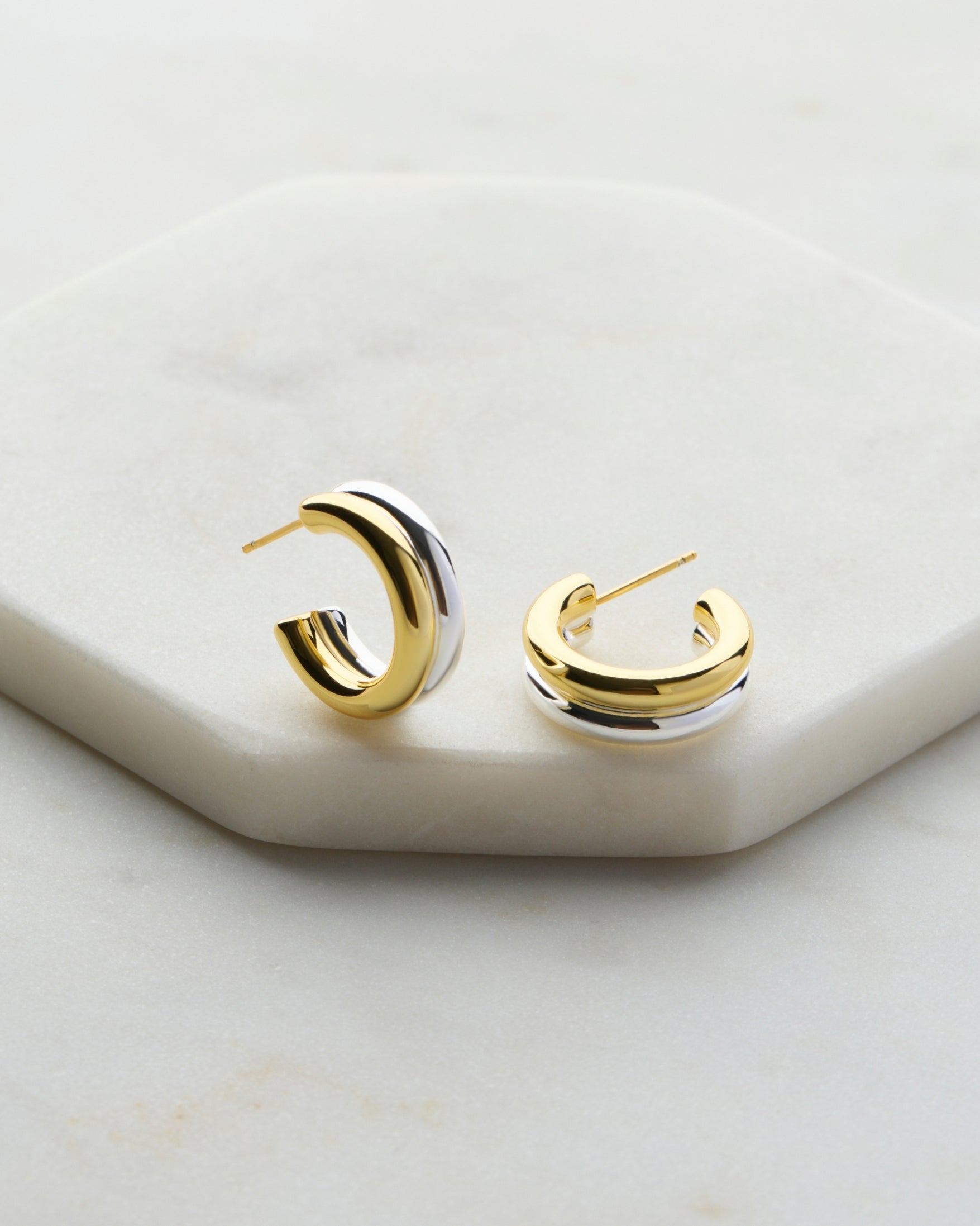 Luna Hoop - Gold/Silver