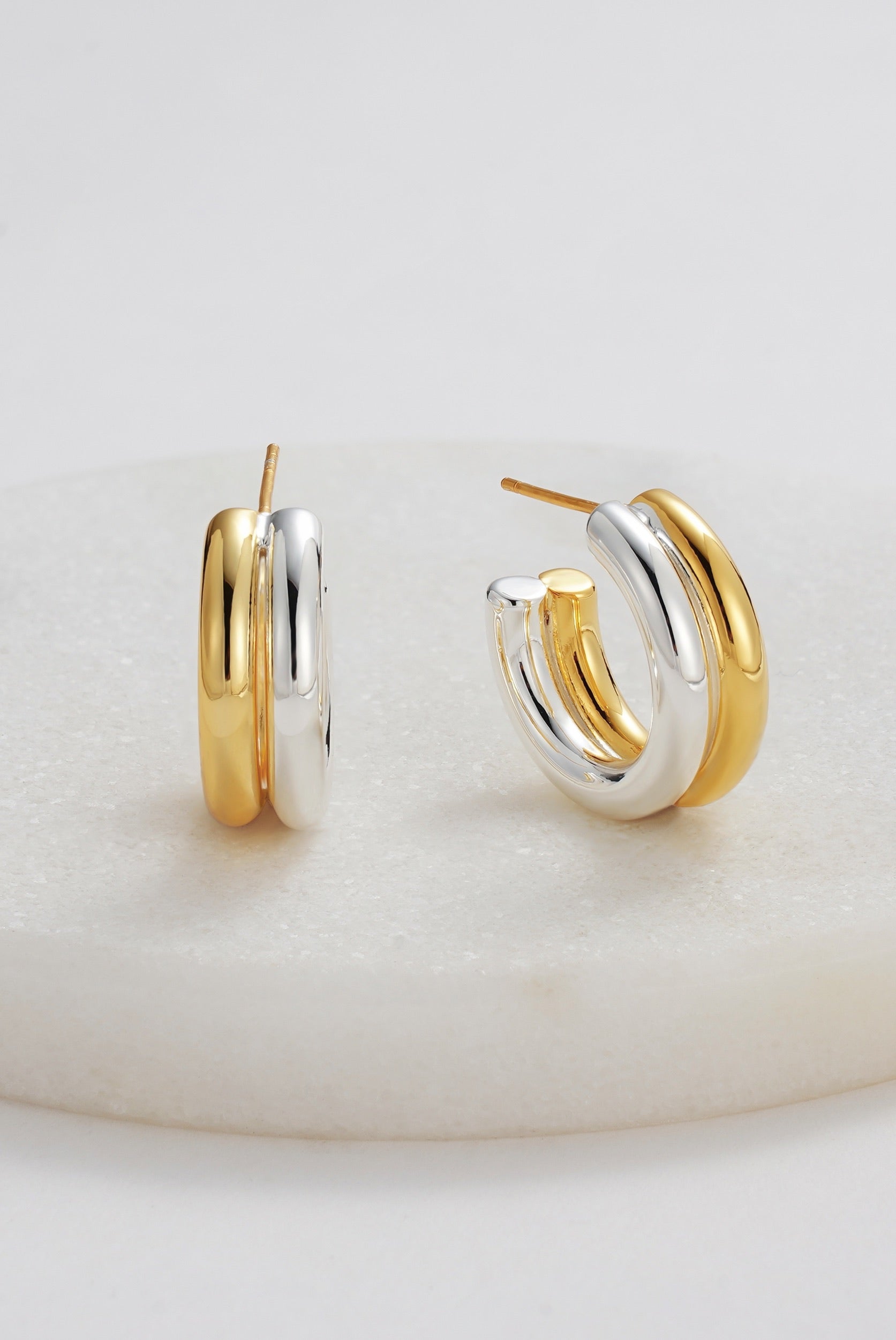 Luna Hoop - Gold/Silver