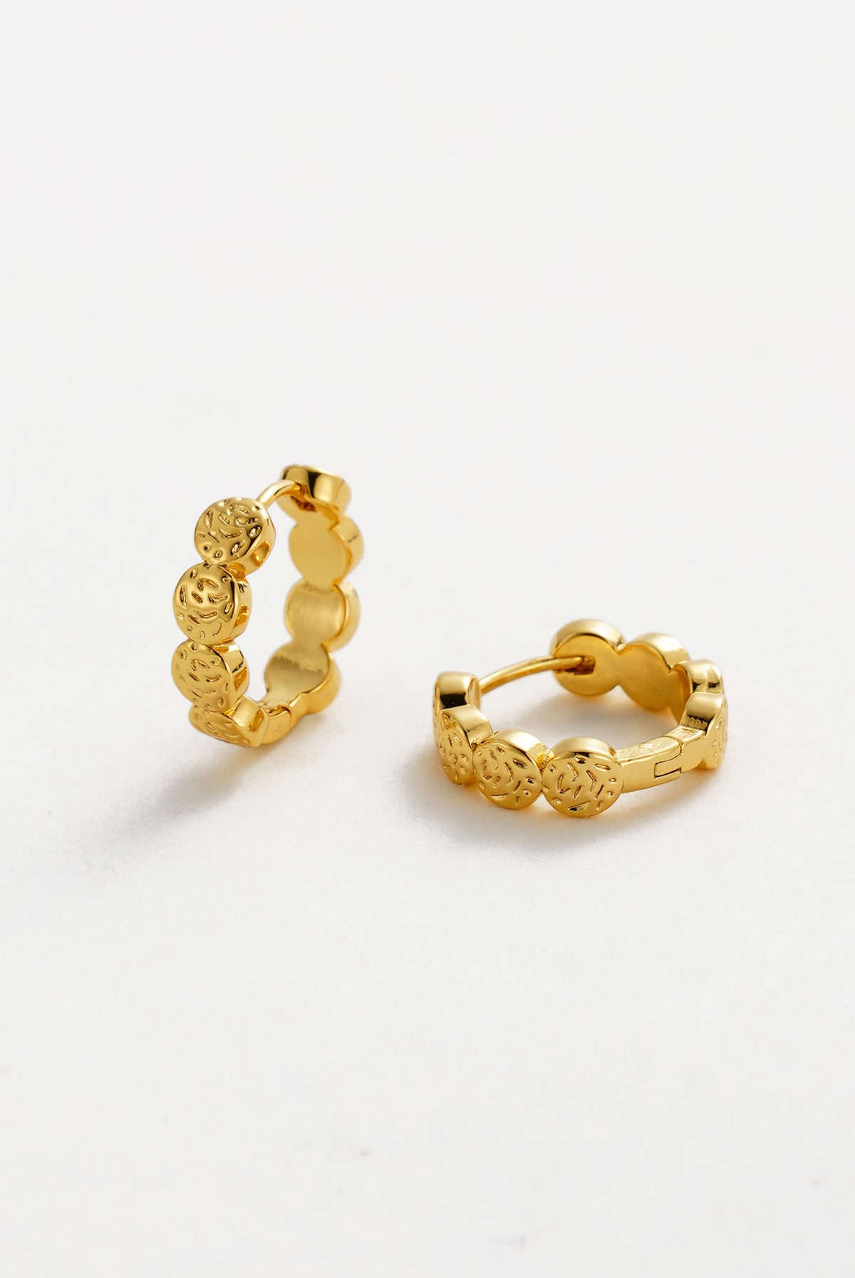Gold Josie Hoop — Zafino Australia (1 of 6)