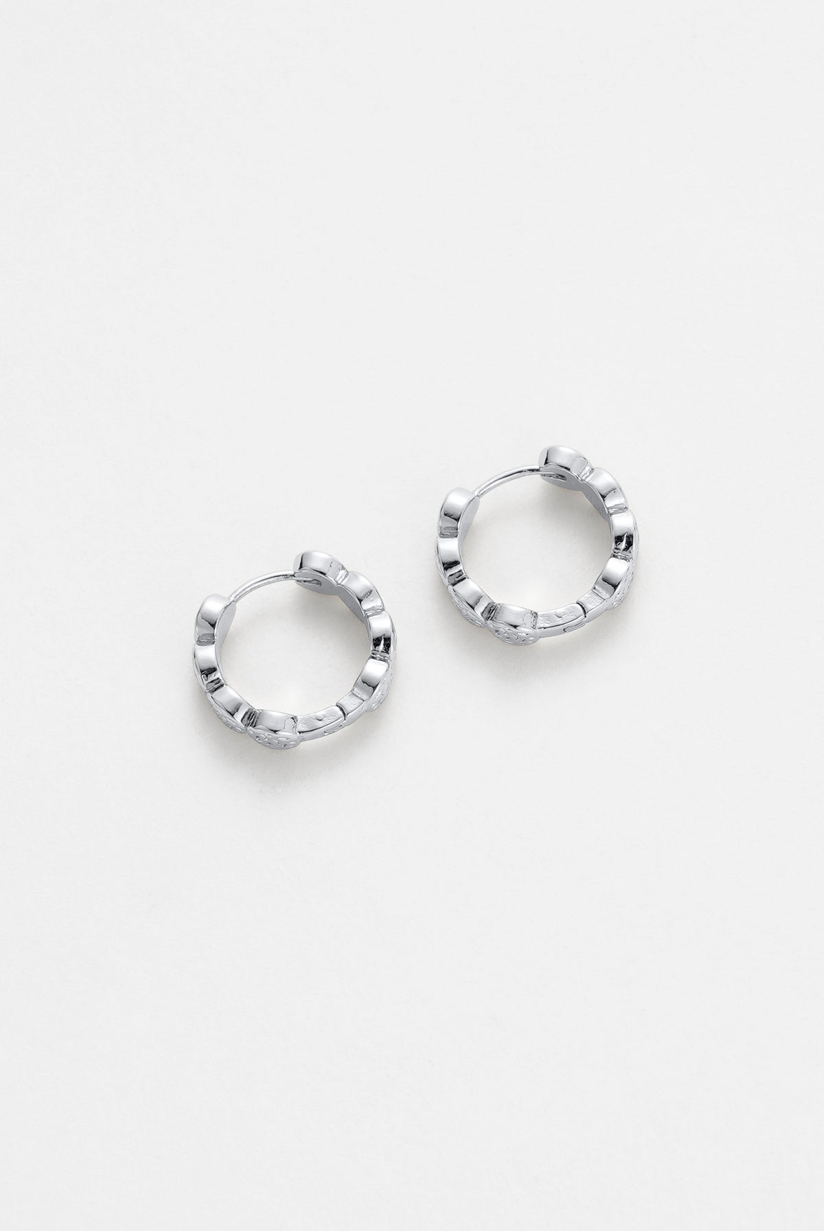Silver Josie Hoop — Zafino Australia (3 of 5)