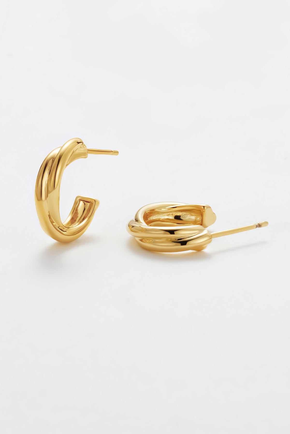 Gold Eloise Hoop — Zafino Australia (1 of 5)